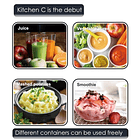 Batidora De Mano Inmersión 600w Raf R294 Metálica  6