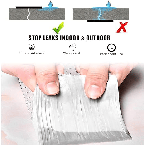 Cinta De Papel De Aluminio Impermeable Para Fugas De Agua 5