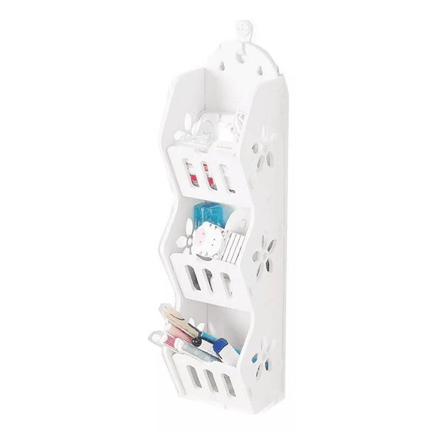 Repisa Estante De Baño Plegable De Pared Cocina Organizador 6