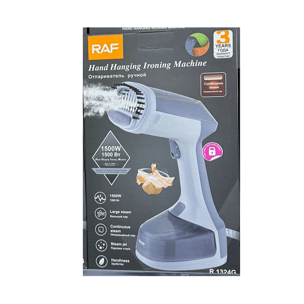 Plancha A Vapor 1500w Raf Tanque De Agua Desmontable R1324g 2