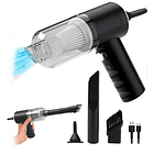 Mini Aspiradora Inalambrica Recargable Usb Portatil As-228 4