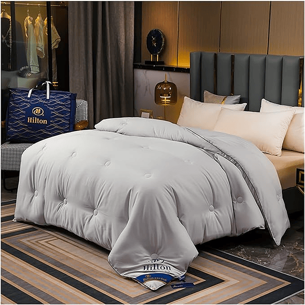 Plumon Cobija Para Invierno Edredon Relleno 200 X 230cm 2