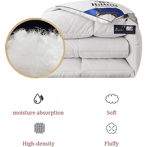 Plumon Cobija Para Invierno Edredon Relleno 220 X 240cm 8