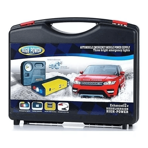 Cargador Partidor De Batería E Inflador Llantas Automatico 3