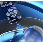 Juguete Astronauta Lámpara De Proyección Magnetico 2