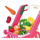 Mini Carrito De Compras Juguete Niños Accesorios Comida 4
