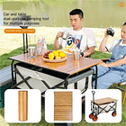 Carrito Plegable Camping Multifuncional 70x45 TC  3