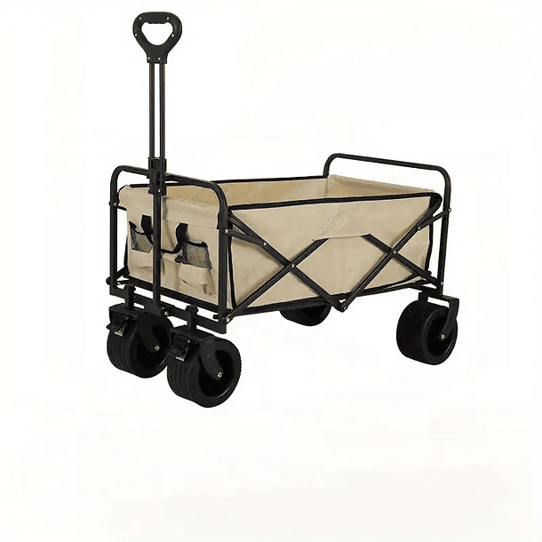 Carrito Plegable Camping Multifuncional 70x45 TC  4
