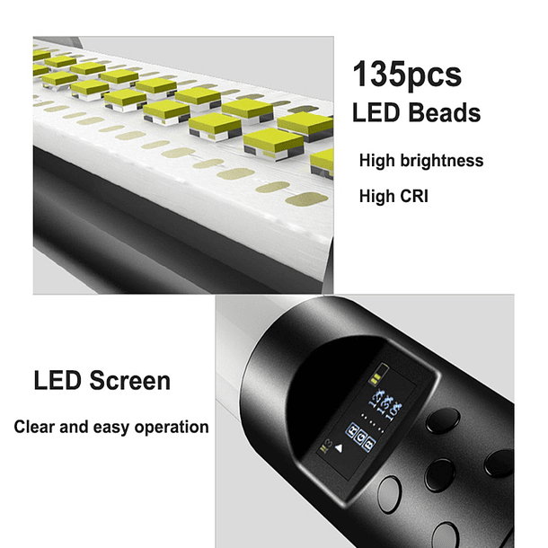 Tubo Led Luz Rgb De Mano Fotografia O Videos Light Stick 4