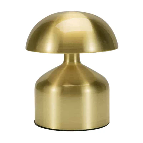 Lampara De Mesa Champiñón Recargable Elegante Decorativa
