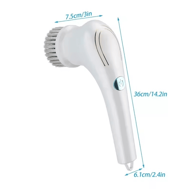 Cepillo De Limpieza 5 En 1 Eléctrico Giratorio Limpiador 2