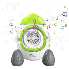 Maquina Soplador De Burbujas Forma De Cohete Infantil Niños 5