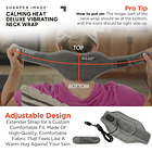 Mini Almohadilla Eléctrica Térmica Para Cuello Con Vibración 3