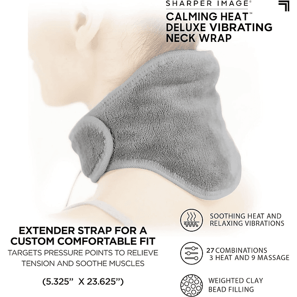 Mini Almohadilla Eléctrica Térmica Para Cuello Con Vibración 4