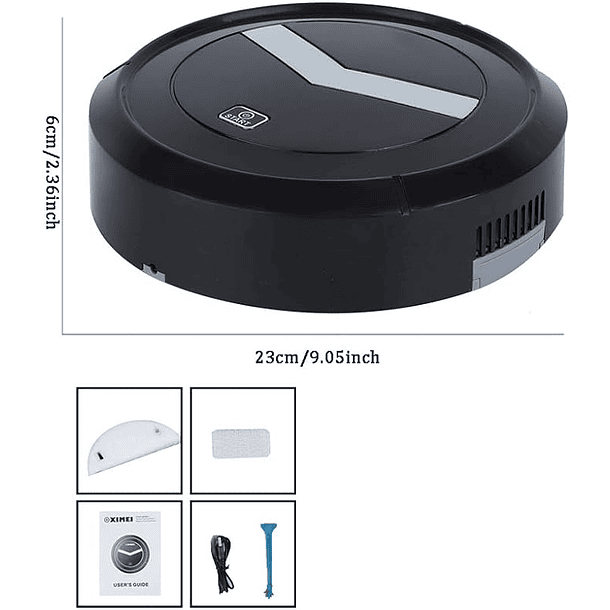 Robot Aspiradora Con Sensores Usb Limpieza Domestica 4