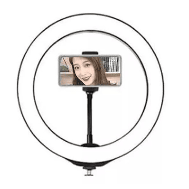 Aro De Luz Led Tricolor 36cm Iluminación Fotos Y Video  1