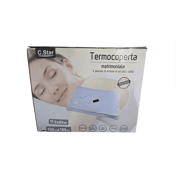 Calienta Cama Manta Electrica  150X160 2 PLAZAS   2