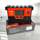 Controlador Panel Solar 12/24 V Carga Automática 60a 3