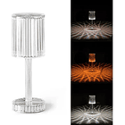 Lámpara Mesa Led Recargable Usb Cristal Touch RGB 4