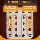 Freidora Electrica Multifuncional 5.5l R5220 Canasto 2500w 6