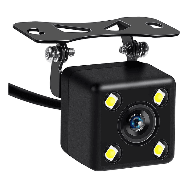 Cámara De Reversa 4 Led Para Pantalla Universal Vehículo 1