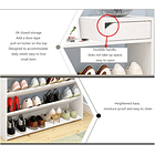 Zapatero Organizador Horizontal Multiuso 5 Niveles 75x17x100 2