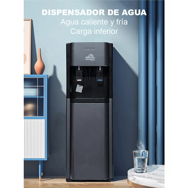 Dispensador De Agua Frio Y Caliente Pedestal Carga Oculta 2