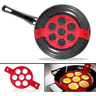 Molde Para Panqueques De Silicona Huevos 7 Espacios 5