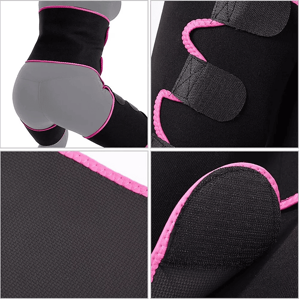 Faja Térmica Reductora Neopreno Efecto Sauna Cintura Piernas MD  8