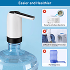 Bomba Dispensador De Agua Portátil Universal Recargable MD 12080 5