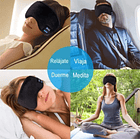 Antifaz Ajustable Para Dormir Cubre Ojos Bluetooth Musica MD 13193 2