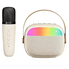 Mini Parlante Karaoke Micrófono Portátil Recargable Sk11 1