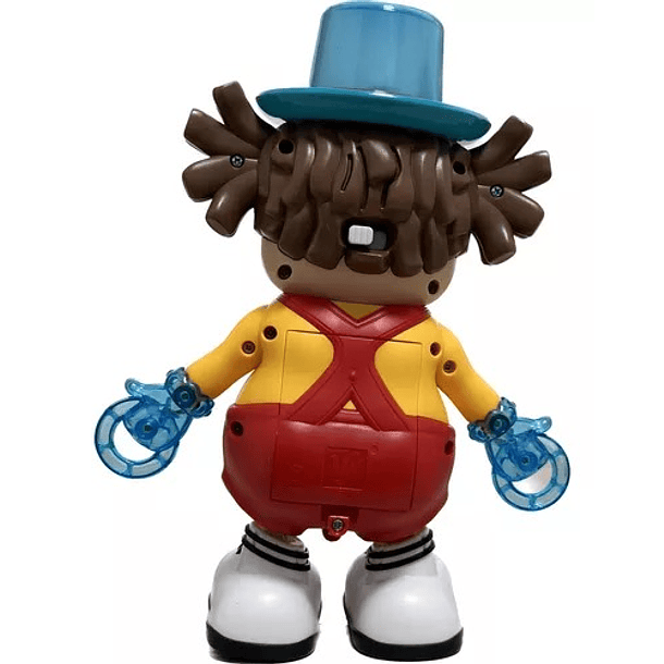 Juguete Robot Payaso Bailarín Electrónico Luz Y Sonido 5