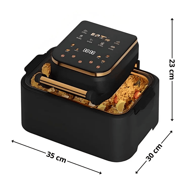 Freidora De Aire Sin Aceite 12l Extra Familiar 1700w Led NL 4