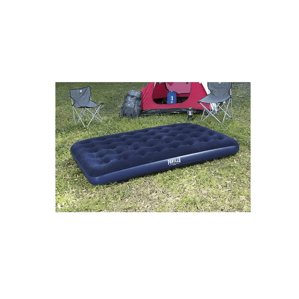 Colchón Inflable Bestway Doble De 191x137x22cm Azul 4