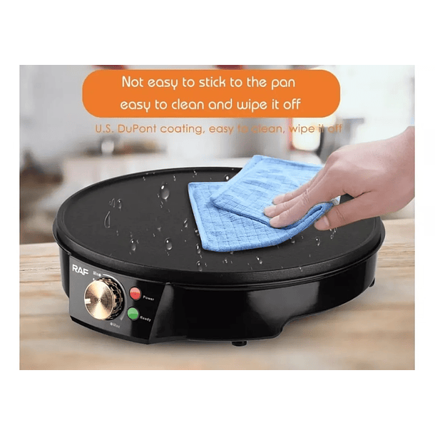 Máquina Para Hacer Panqueques Crepera Plancha MD  R528 7