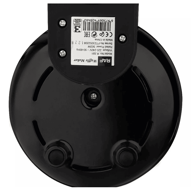 Mini Waflera Maquina Para Hacer Waffles R591 500w 4