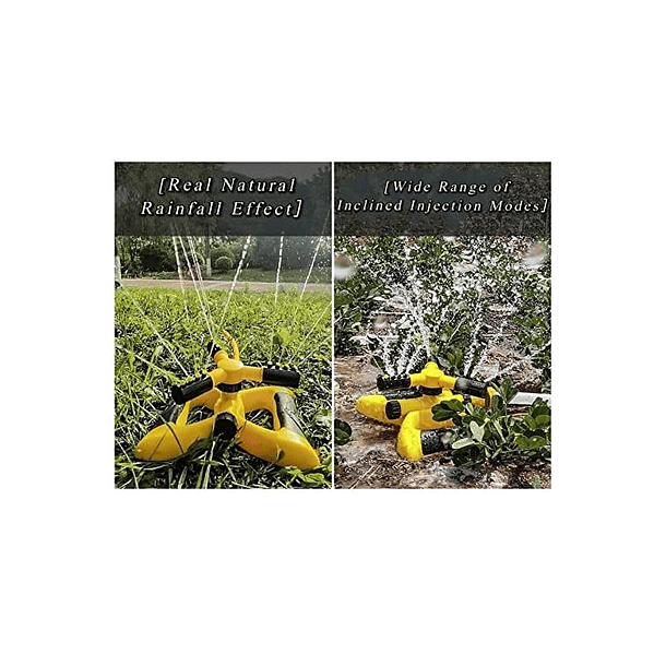 Aspersor De Césped De 360 Grados Aspersor Giratorio Jardín 3