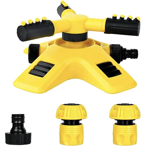 Aspersor De Césped De 360 Grados Aspersor Giratorio Jardín 1
