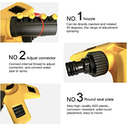 Aspersor De Césped De 360 Grados Aspersor Giratorio Jardín 5