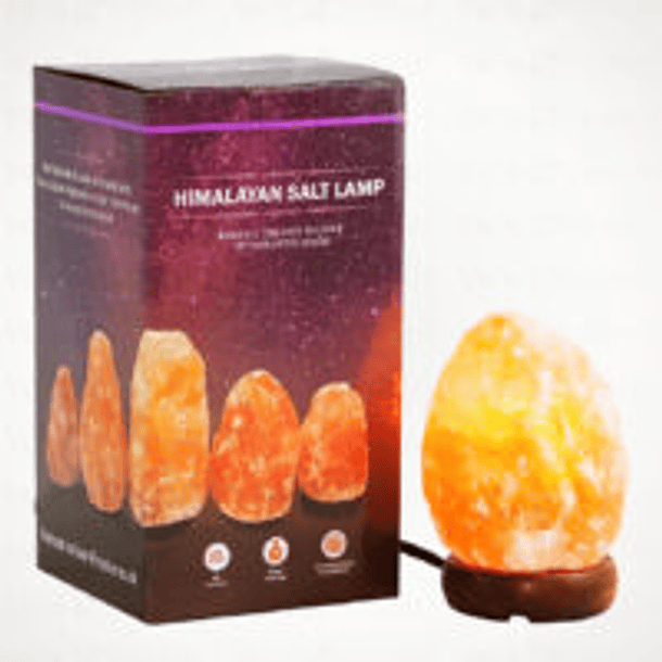 Lampara Sal Del Himalaya Piedra Entre 2 - 3 Kilos 4