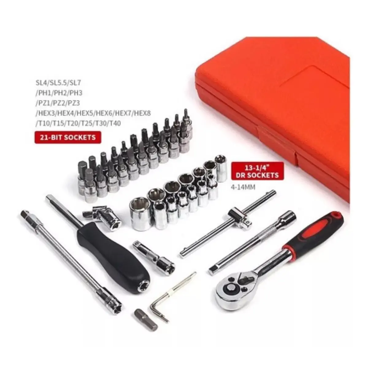 Juegos Dados tools 46 Piezas Con Rache | Click Ventas