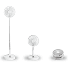 Ventilador Portátil De Pie Plegable 110cm Recargable Usb 1