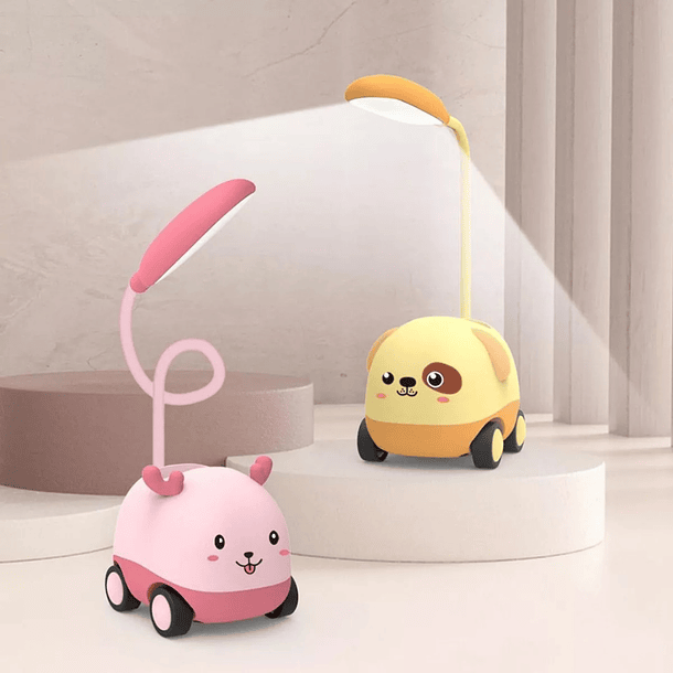 Lámpara De Escritorio Led Luz De Mesa Portátil Sacapuntas 2