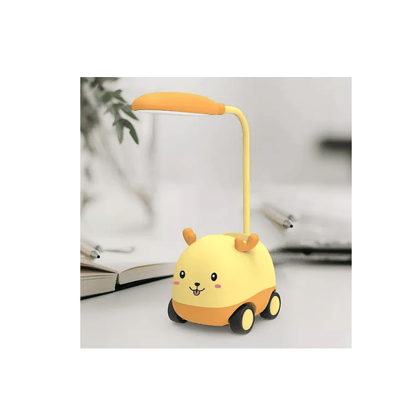 Lámpara De Escritorio Led Luz De Mesa Portátil Sacapuntas 3