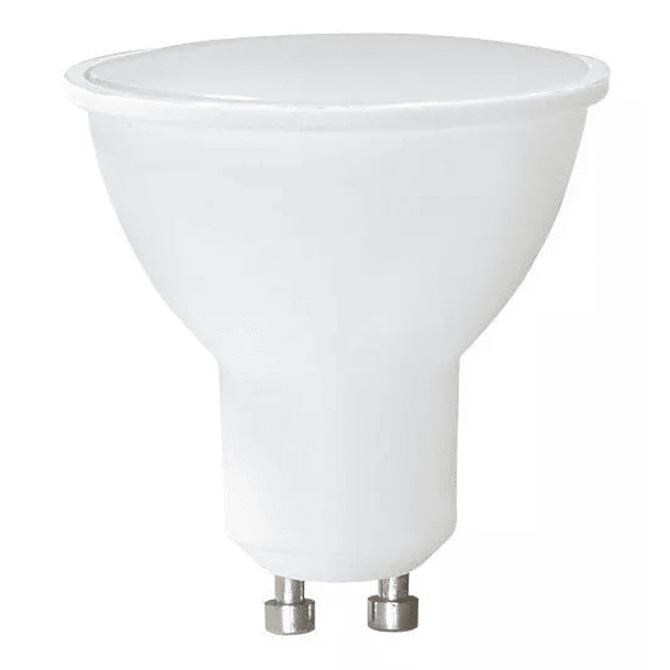 Lampara Ampolleta Led 5w Blanco Luz Fria Gu10 Circular 2