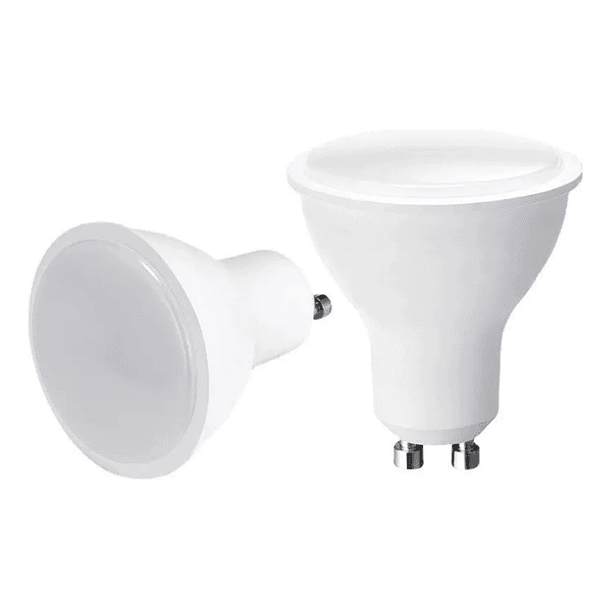 Lampara Ampolleta Led 5w Blanco Luz Fria Gu10 Circular 3