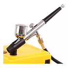 Set Mini Aerógrafo Doble Acción Compresor Pulverización 4