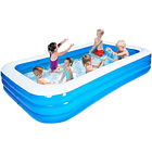 Piscina Inflable Rectangular 305x183x66cm Niños Verano  2
