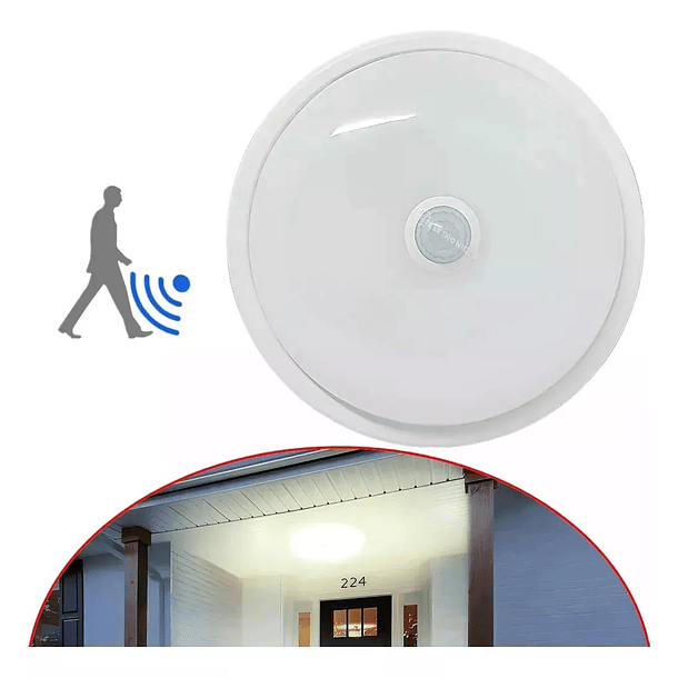 Lampara Led Redonda 22cm Plafon Aplique De Techo 20w 5